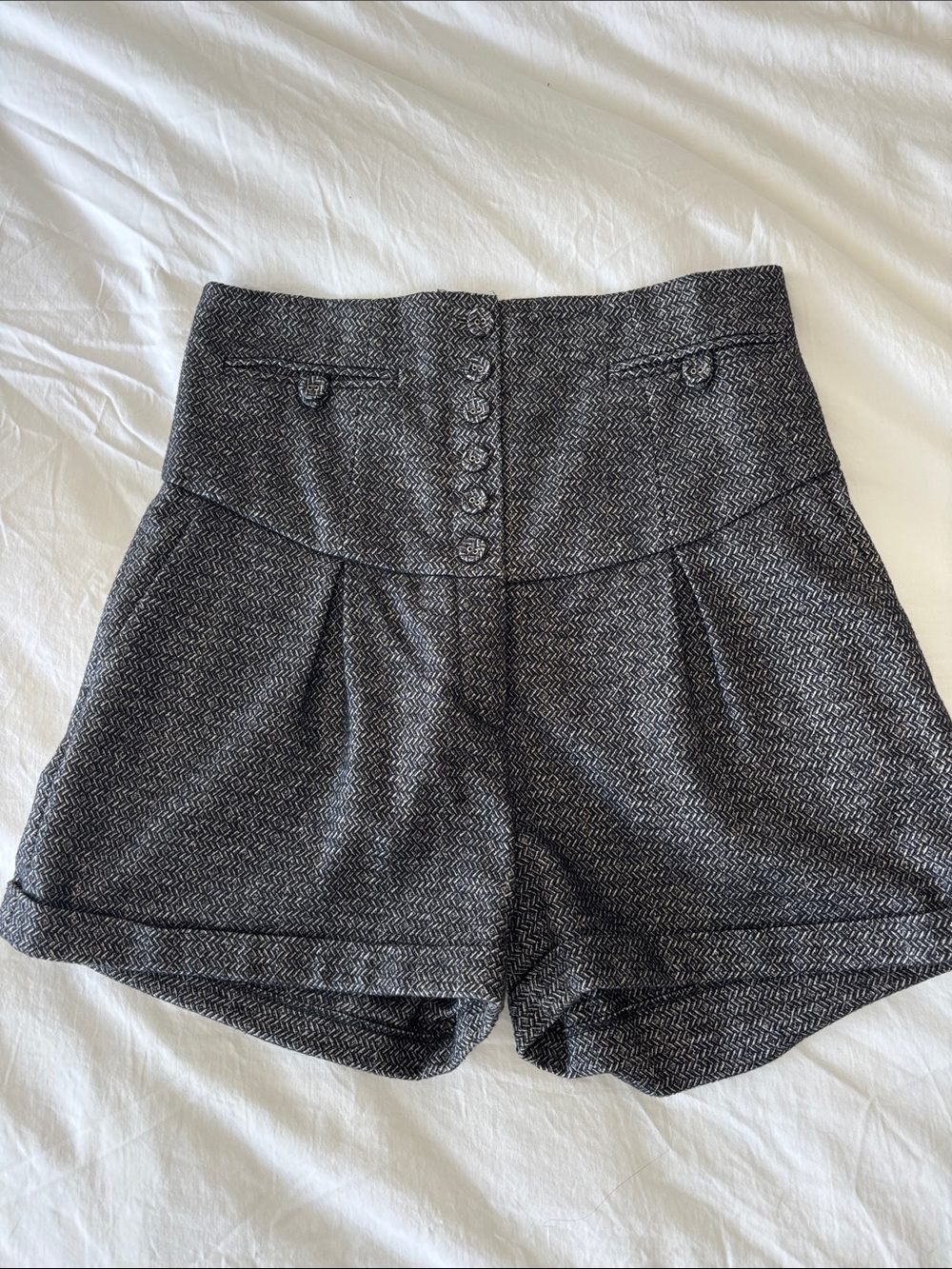 Super high waisted shorts